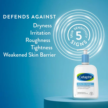 Cetaphil® Gentle Skin Cleanser Normal To Dry Skin Unscented, Pump Bottle