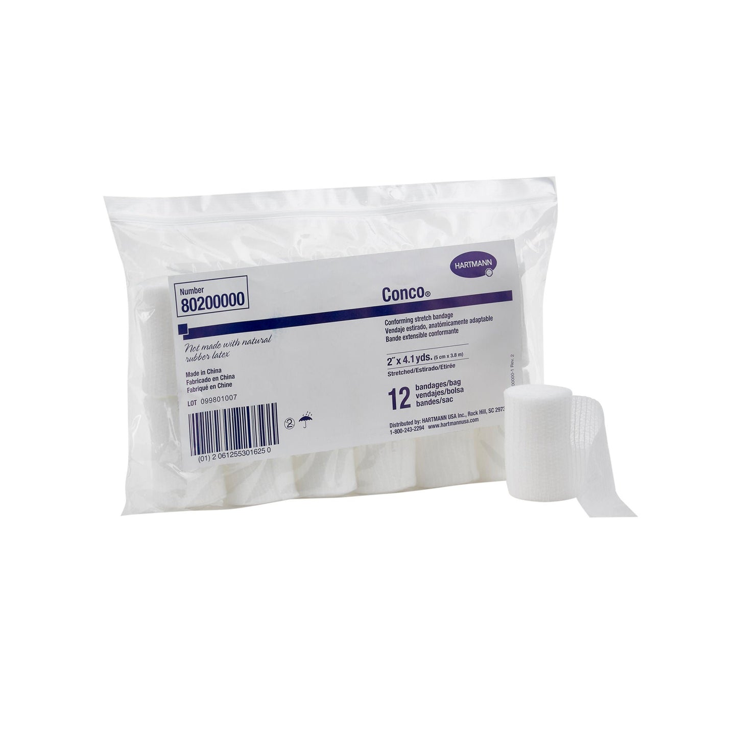Conco® Conforming Bandage, 1-Ply