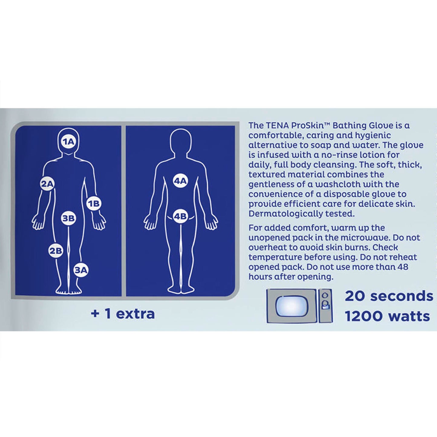 Tena® ProSkin™ Bathing Gloves, Freshly Scented