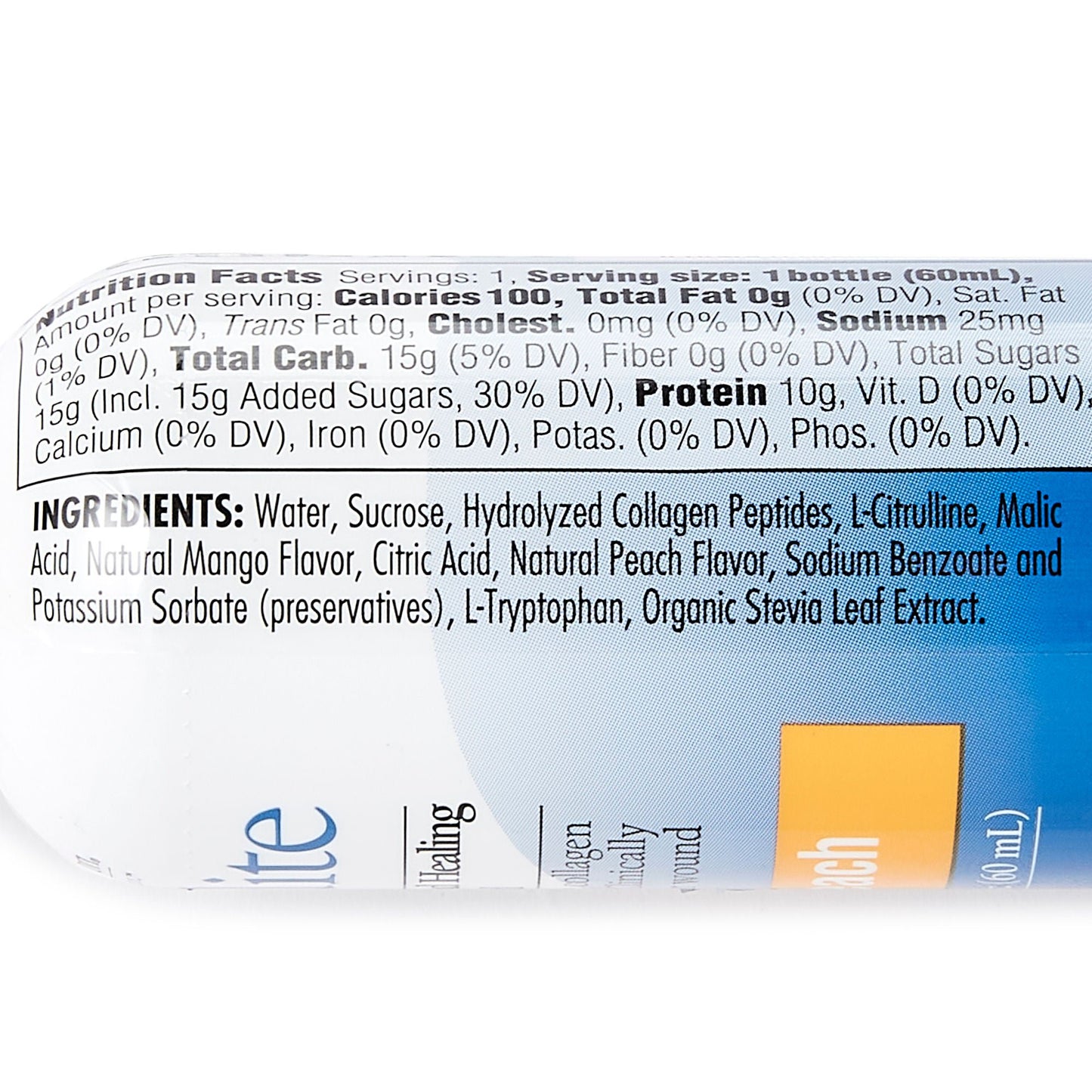 Expedite™ Mango-Peach Concentrated Collagen Dipeptides Medical Food