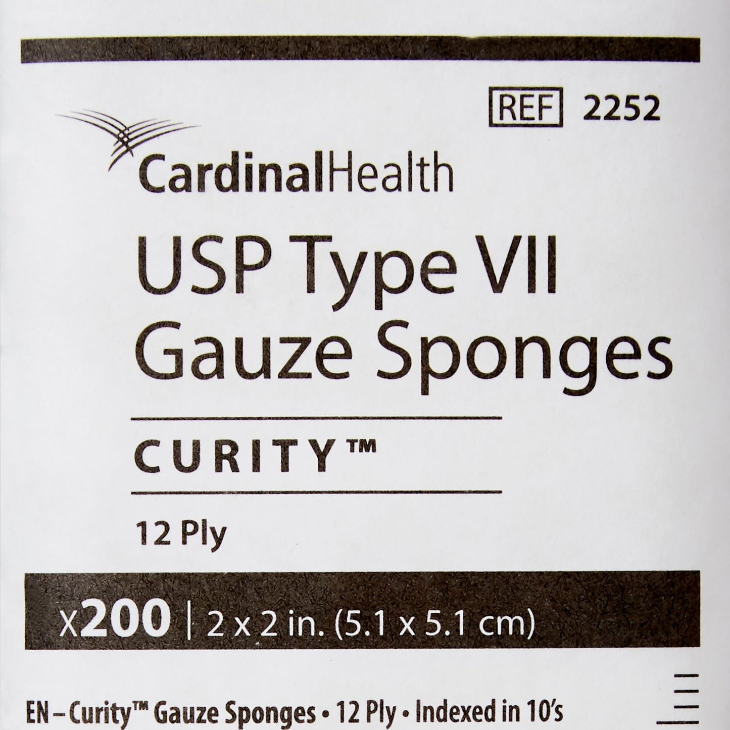 Curity™ USP Type VII Gauze Sponge, 12-Ply