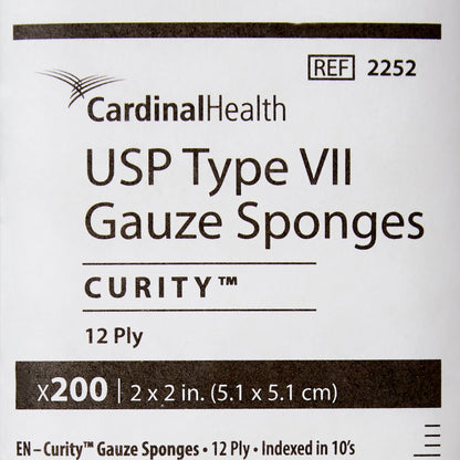 Curity™ USP Type VII Gauze Sponge, 12-Ply