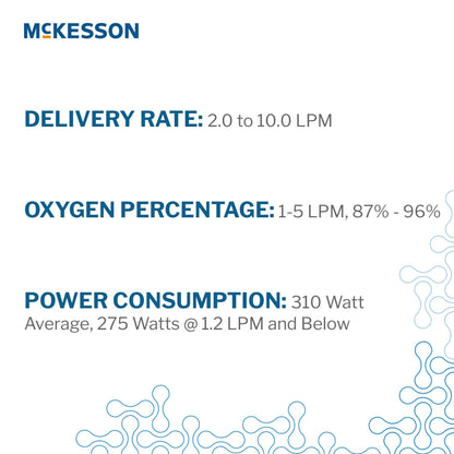 McKesson Compact Concentrator with Oxygen Sensing Device