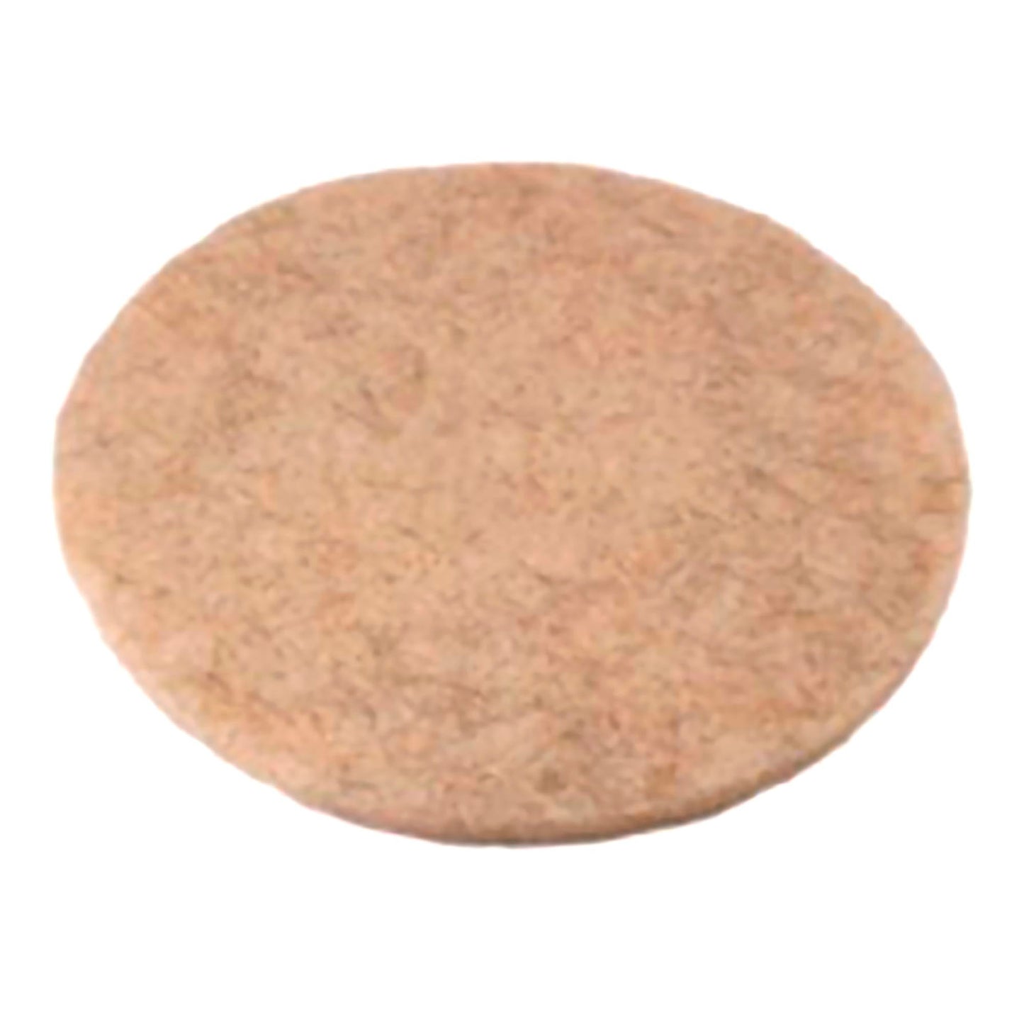 Performance Plus Hard Floor Burnishing Pad 20 Inch Diameter Natural Medium Natural Hair / Polyester