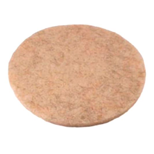Performance Plus Hard Floor Burnishing Pad 20 Inch Diameter Natural Medium Natural Hair / Polyester