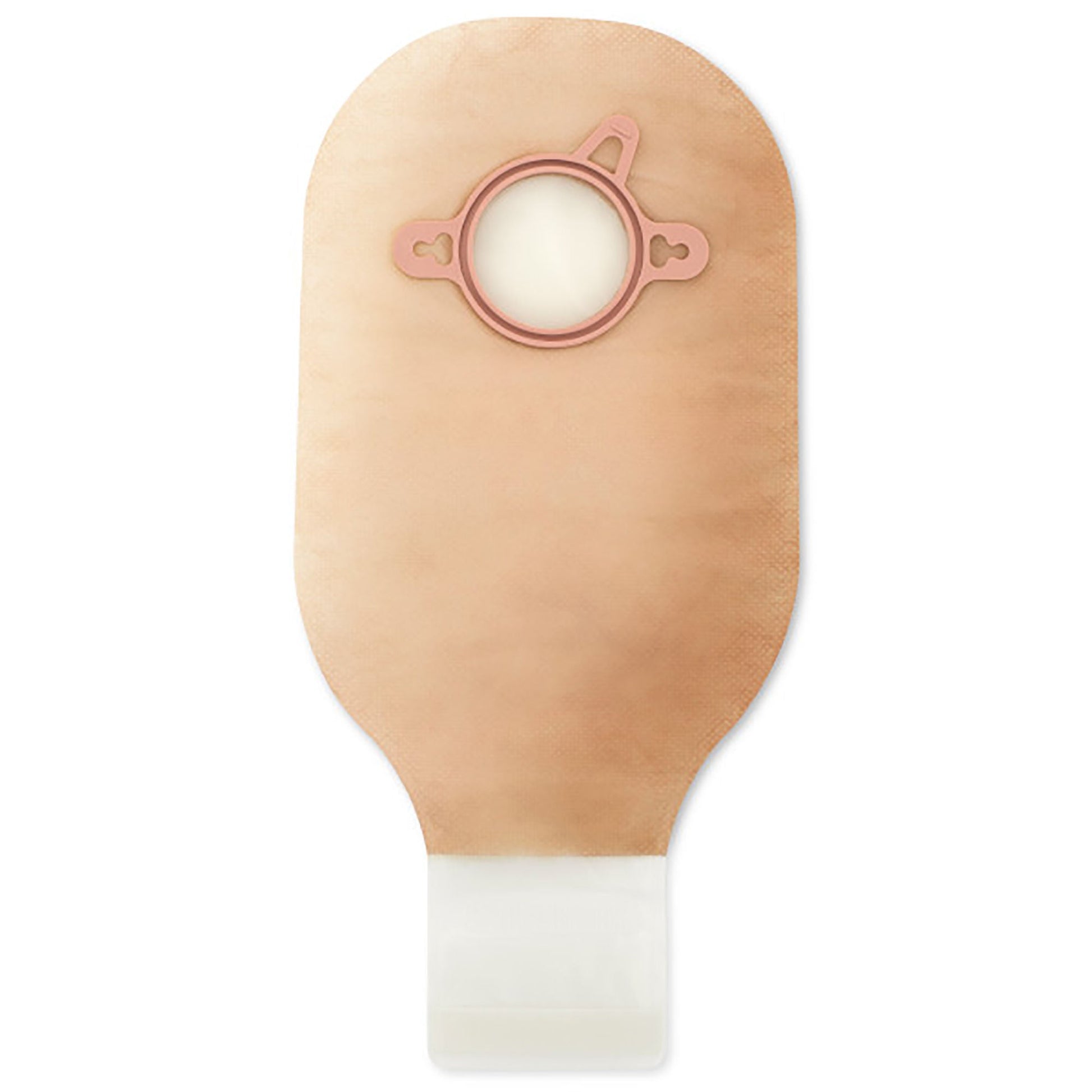 New Image™ Transparent Colostomy Pouch, Pre-cut to Fit Stomas, Red Match