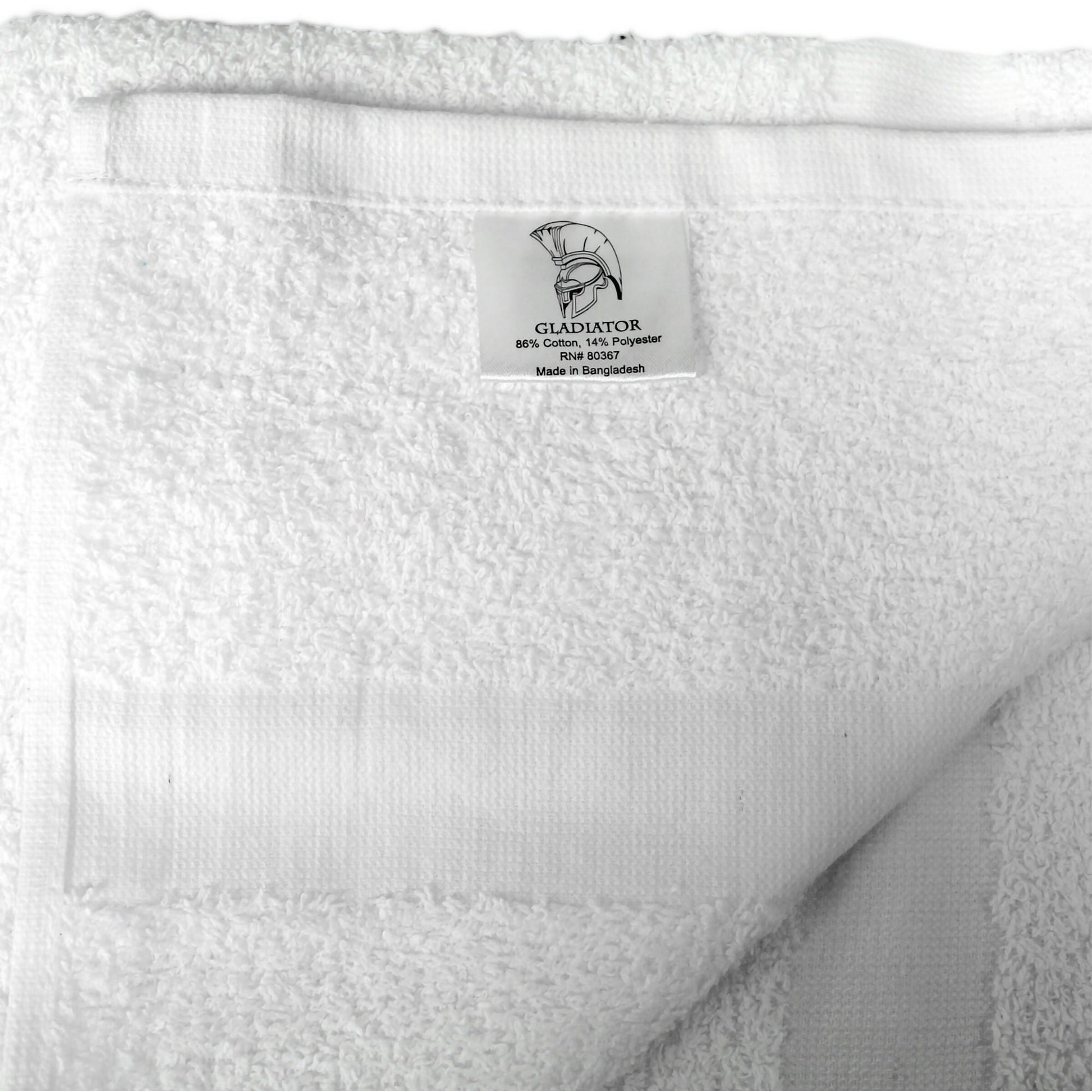 Royal Gold Foundations White Bath Towel