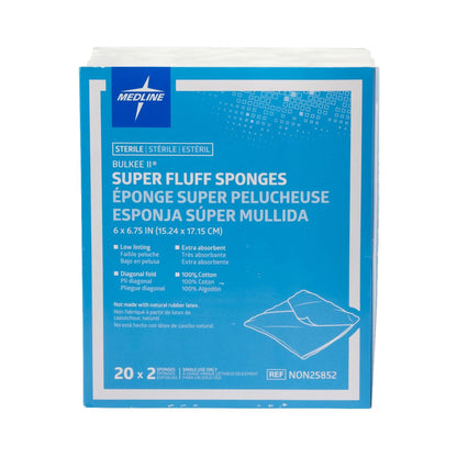 Bulkee® Sterile Fluff Dressing, 6-Ply