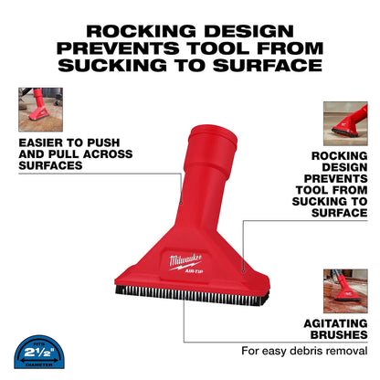 Milwaukee AIR-TIP 2-1/2" Rocking Utility Nozzle w/ Brushes 49-90-2039
