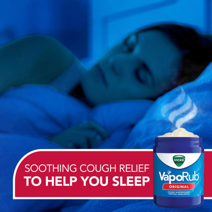 Vicks® VapoRub® Cough Suppressant Topical Analgesic Ointment