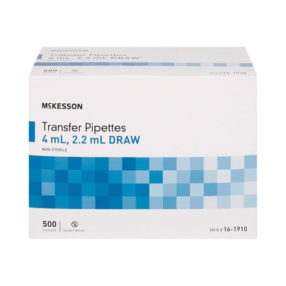 McKesson Transfer Pipette Tip, 2.2 mL Draw Volume