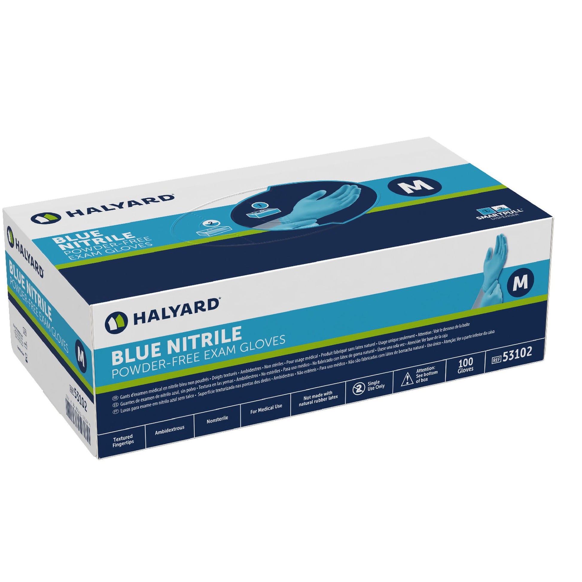 Blue Nitrile® Nitrile Exam Gloves, Blue - view 5
