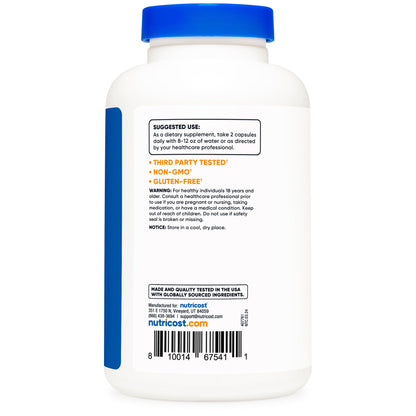 nutricost® 1500-mg L-Citrulline Capsules