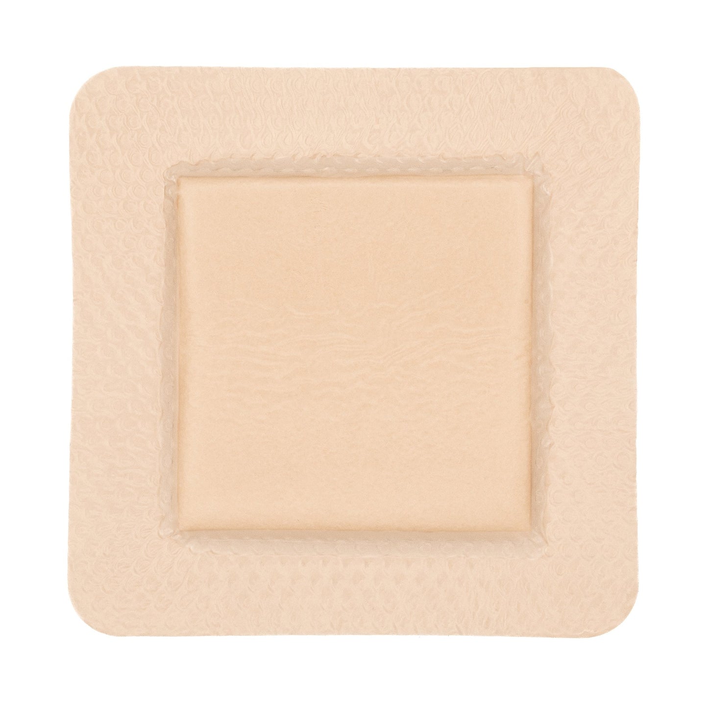 ZeniFOAM Gentle Border Foam Dressing With Border Waterproof Backing Silicone Face and Border Square