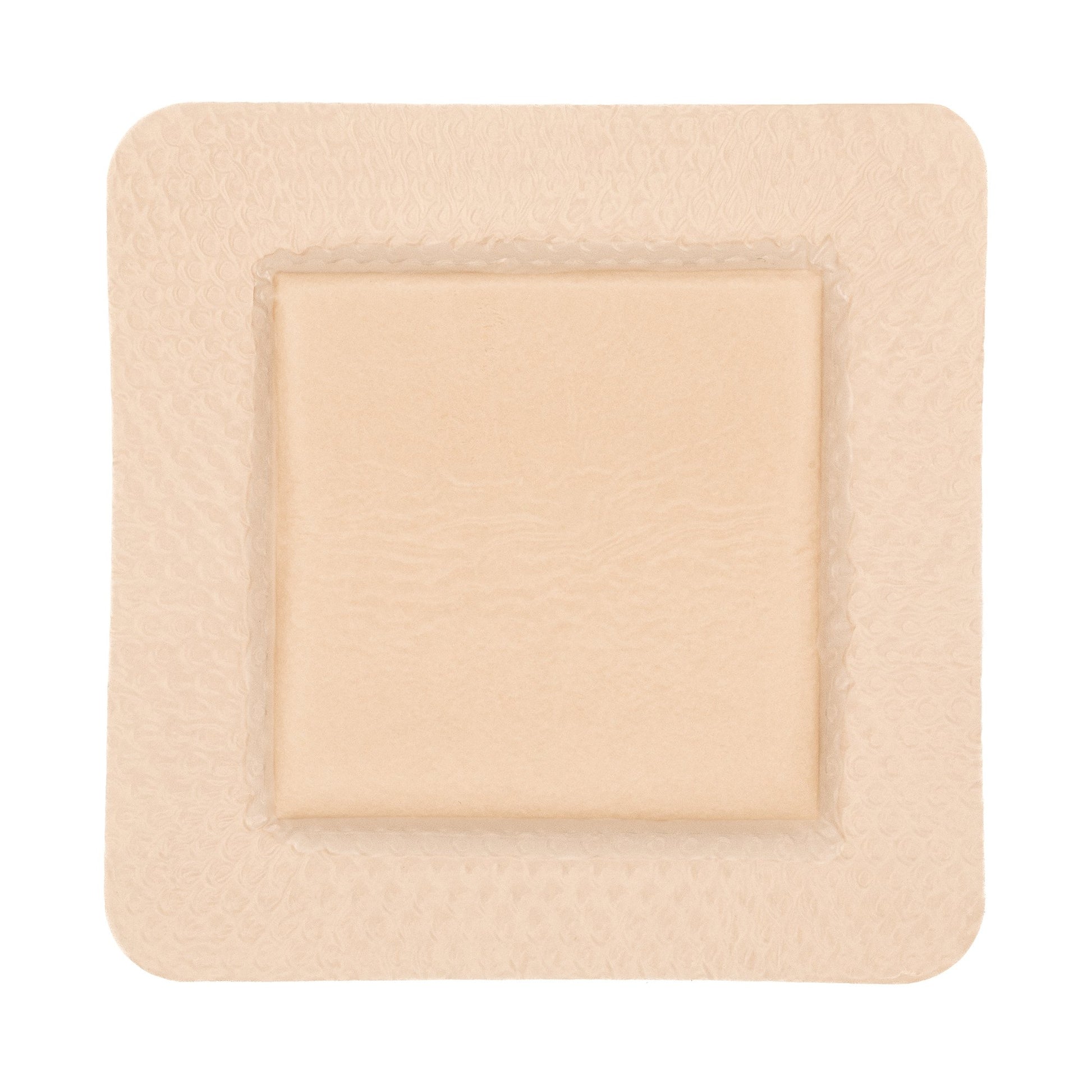 ZeniFOAM Gentle Border Foam Dressing With Border Waterproof Backing Silicone Face and Border Square