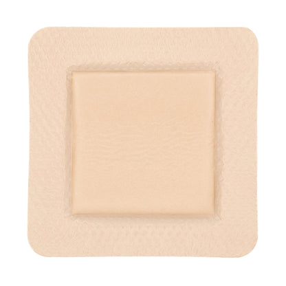 ZeniFOAM Gentle Border Foam Dressing With Border Waterproof Backing Silicone Face and Border Square