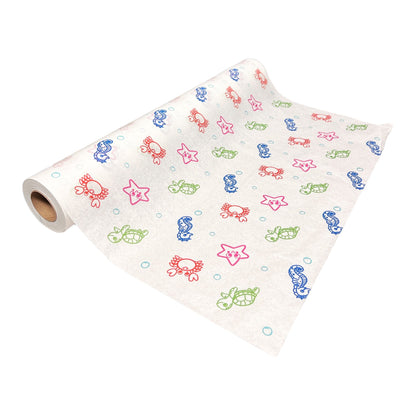 McKesson Table Paper 21 Inch Width 225 Foot Length Print (Sea Friends) Smooth