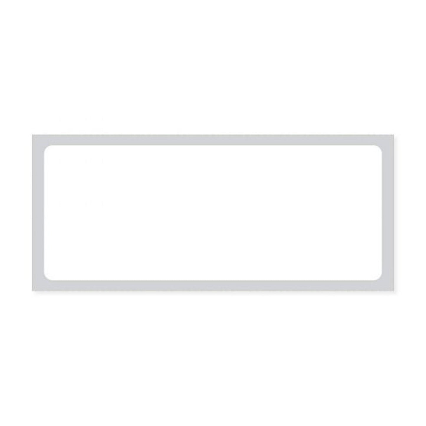PDC Blank Label Thermal White Permanent Paper