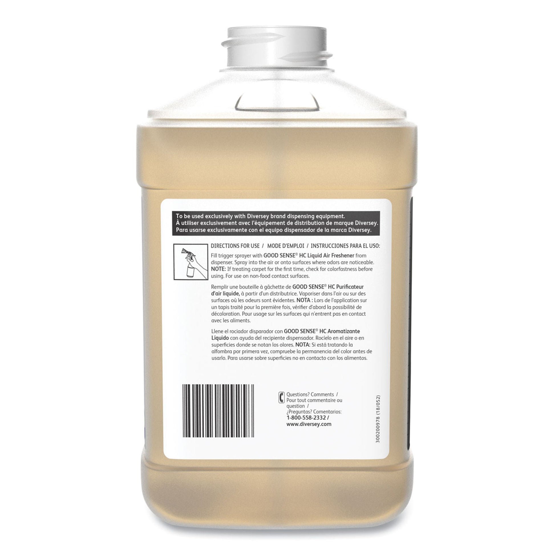 Good Sense® HC Liquic Air Freshener, Green Apple Scent