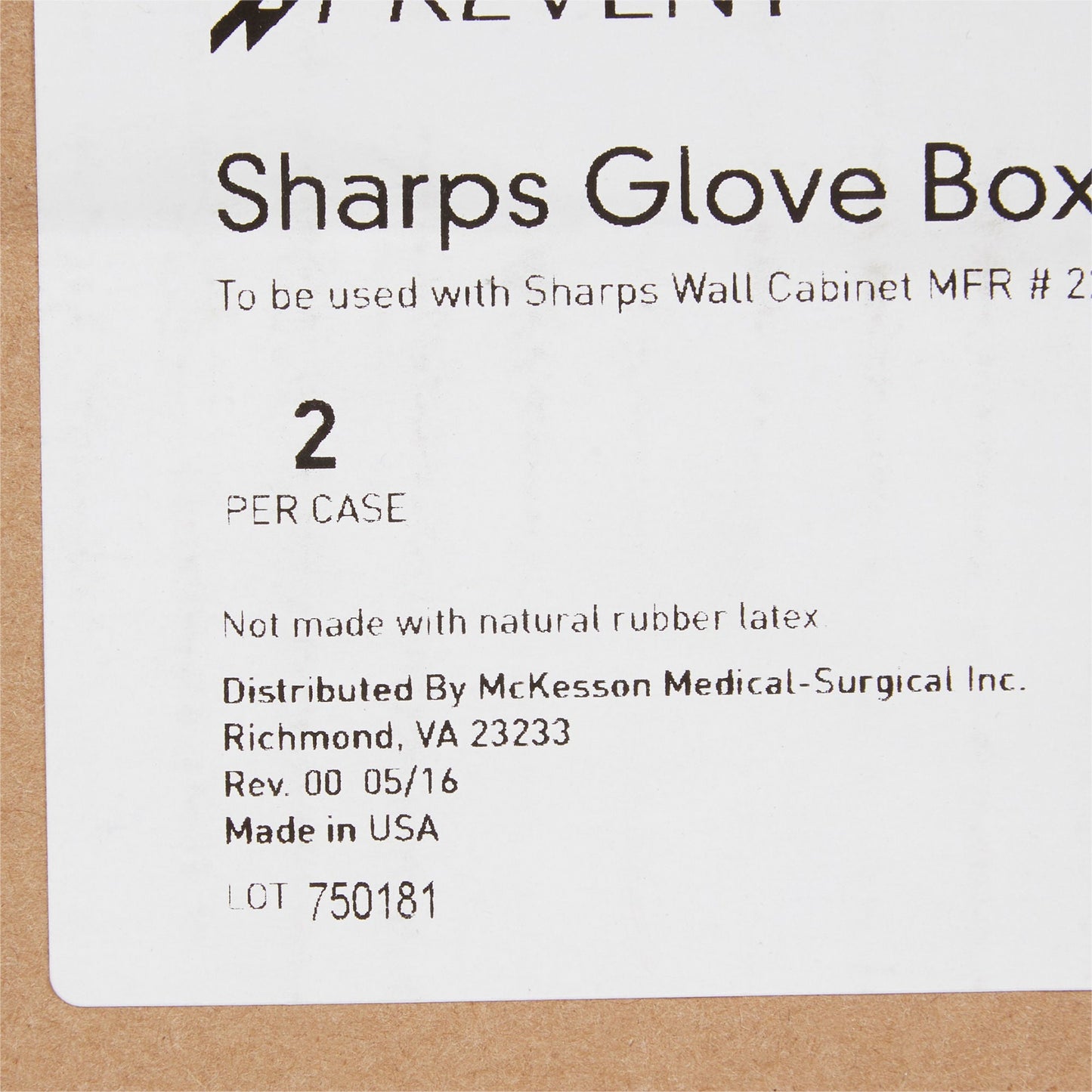 McKesson Prevent® Glove Box Holder, x 3-7/8 Inch
