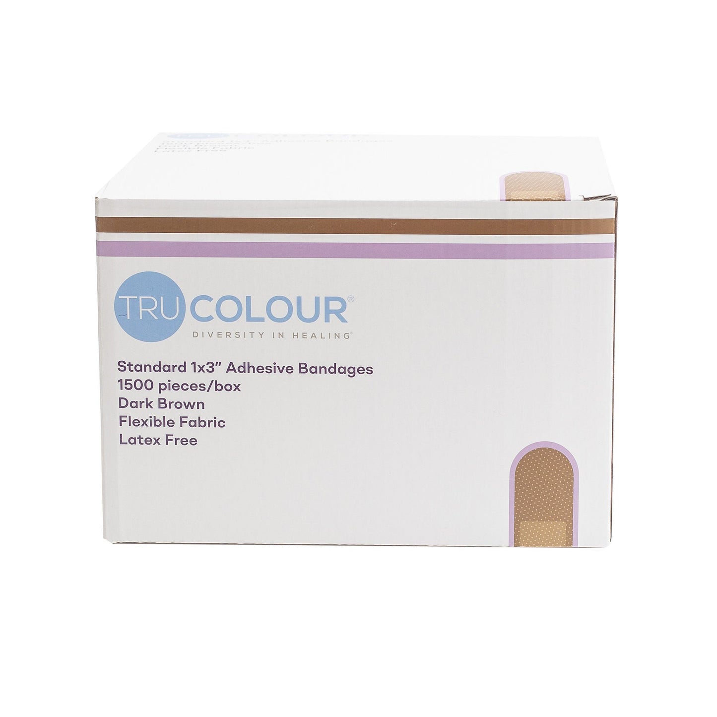 TruColour® Dark Brown Adhesive Strip