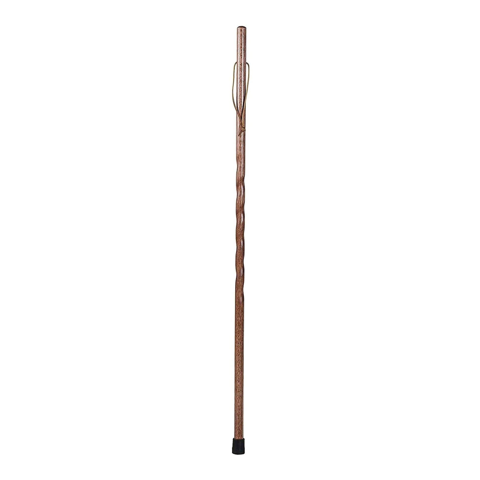 Brazos™ Twisted Oak Backpacker Handcrafted Walking Stick, 48-Inch Height