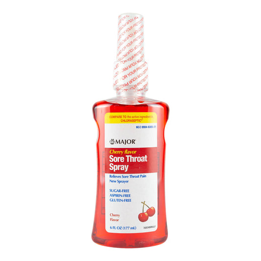 Major® Phenol Sore Throat Relief, spray bottle