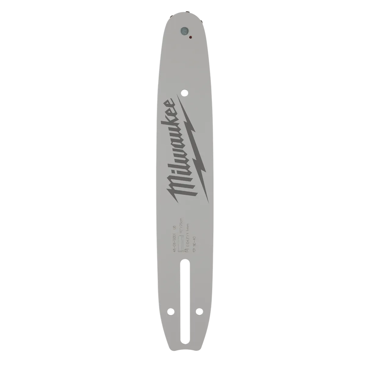 Milwaukee 10" 3/8" LOW PROFILE Pitch, .043" Gauge Guide Bar 48-09-5001 | Steel