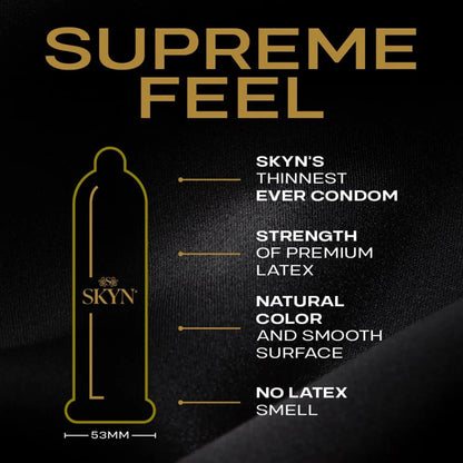 Skyn® Supreme Nonlatex Condoms