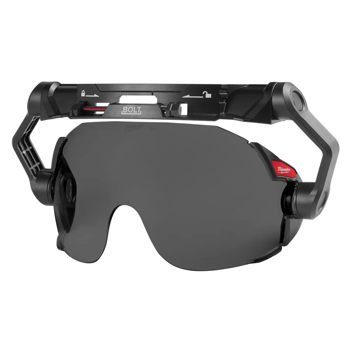 Milwaukee BOLT Eye Visor - Tinted Dual Coat Lens (Compatible with Safety Helmets & Hard Hats) 48-73-1415