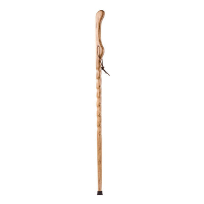 Brazos™ Twisted Oak Hitchhiker Handcrafted Walking Stick, 58-Inch, Tan