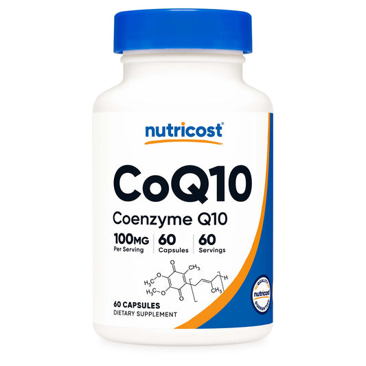 nutricost Dietary Supplement COQ10 100 mg Strength Capsule