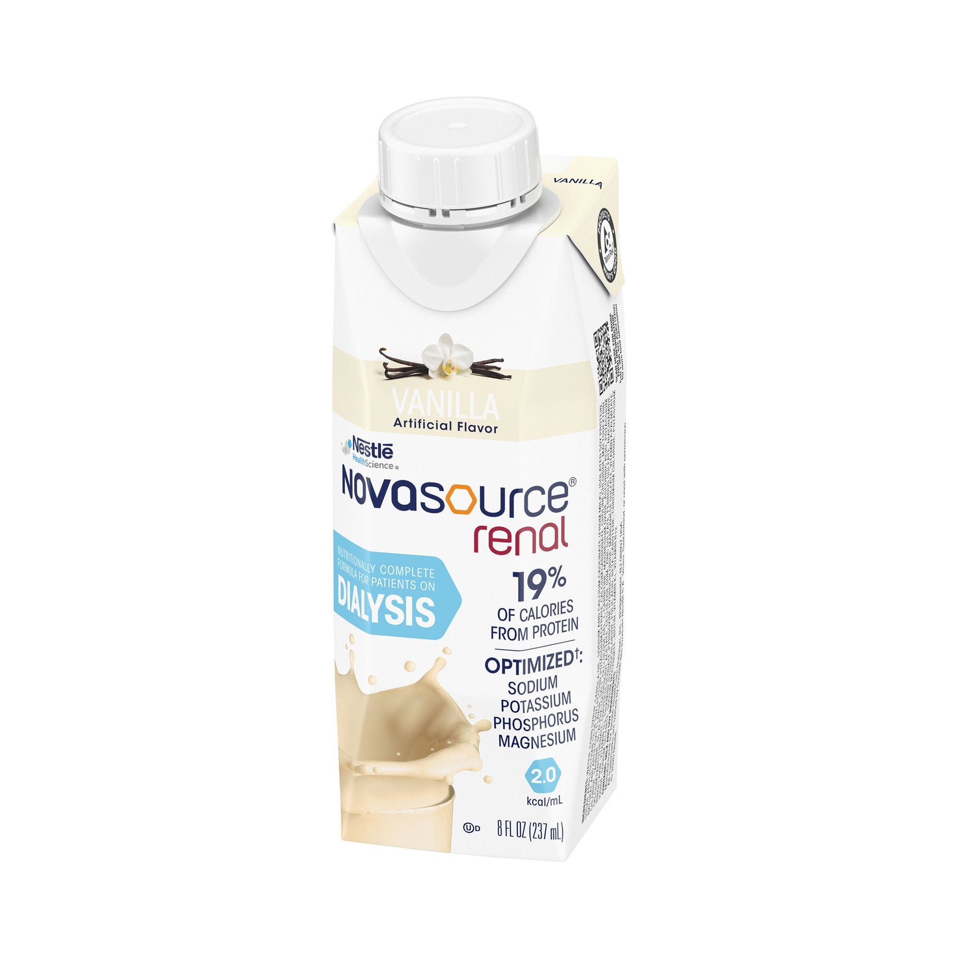 Novasource® Renal Vanilla Formula for Patients on Dialysis, Carton