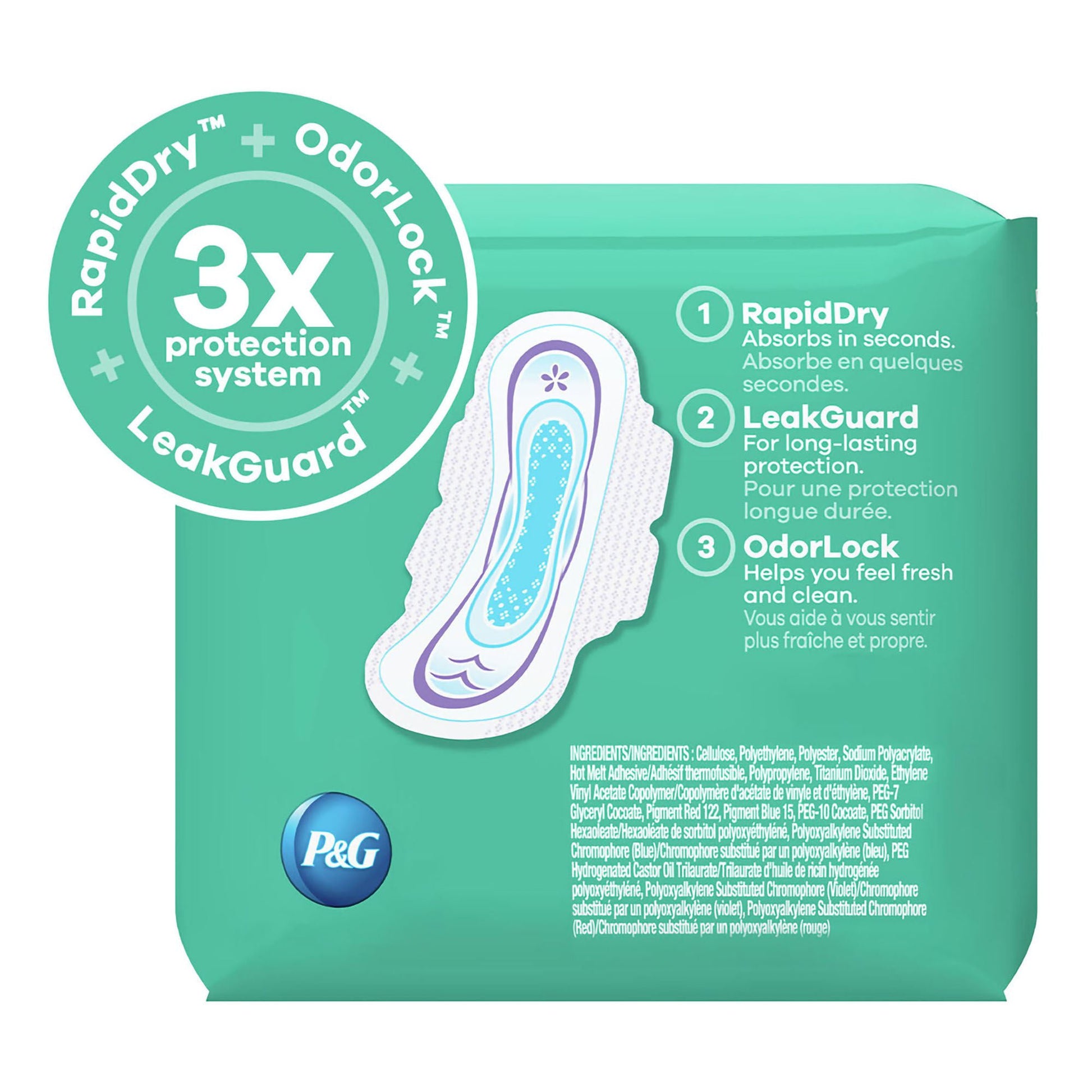 Always Ultra Thin Feminine Pad With Wings Super Absorbency