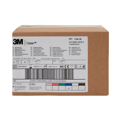 3M™ Coban™ Self-adherent Closure Cohesive Bandage, Blue