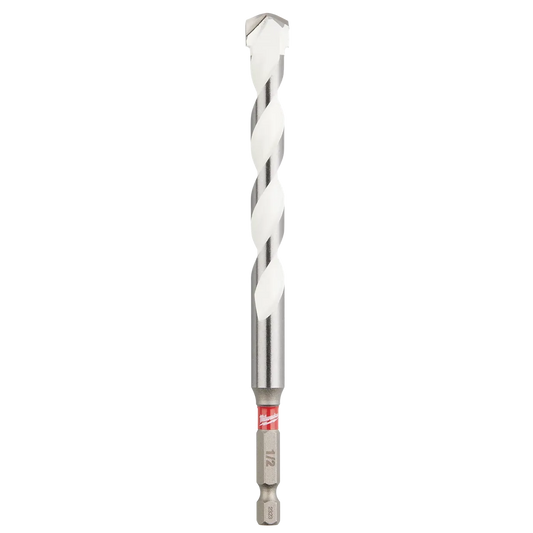 Milwaukee 1/4" x 10" x 12" SHOCKWAVE Impact Duty Carbide Multi-Material Drill Bit 48-20-8887
