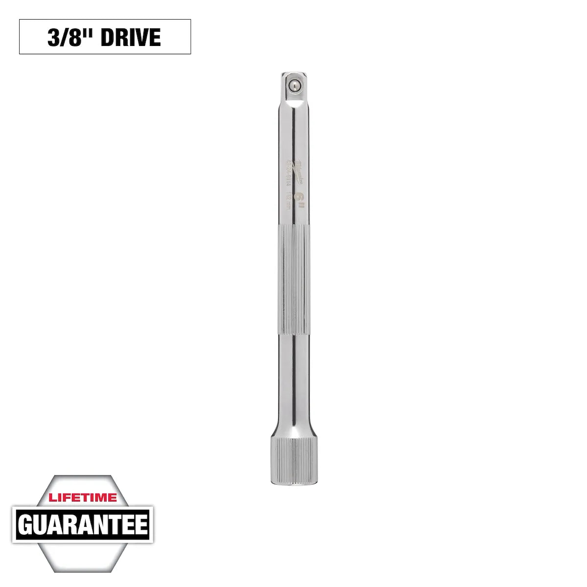 Milwaukee 3/8" Drive 6" Extension 43-24-9114 | 3/8 in Drive, Chrome Vanadium Steel