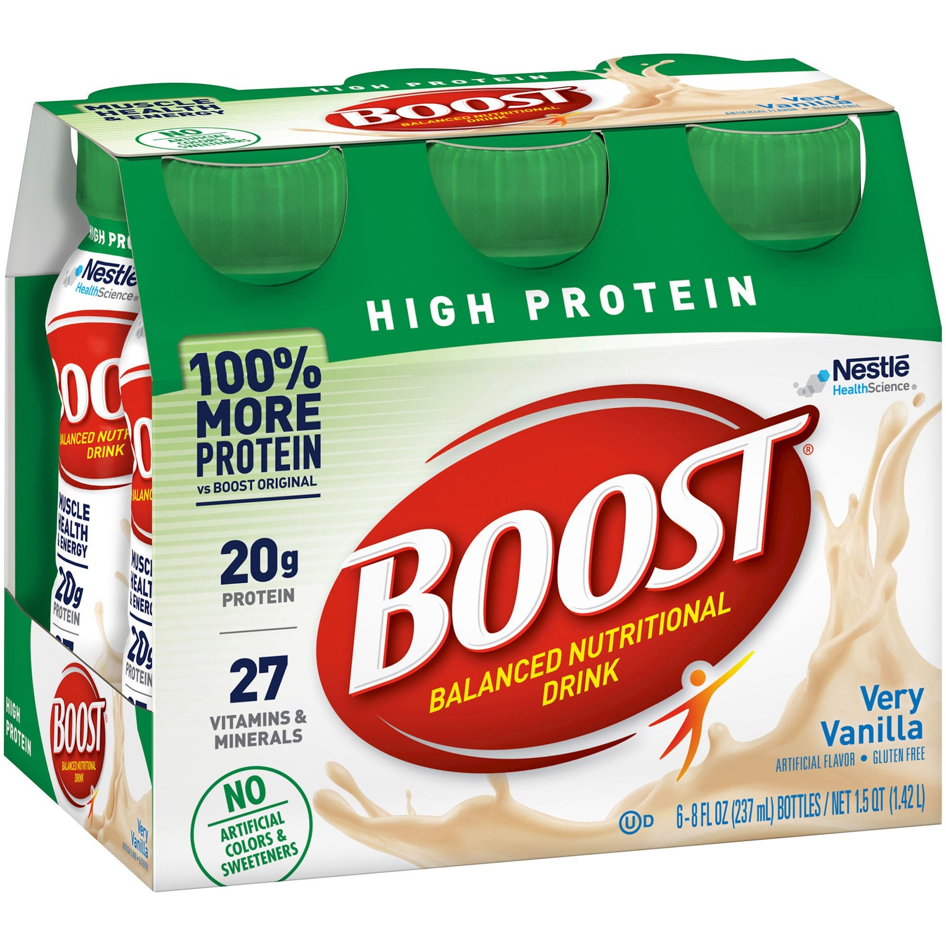 Boost® High Protein Vanilla Complete Nutritional Drink, Bottle