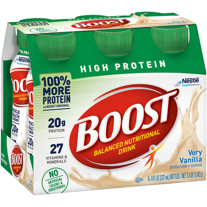 Boost® High Protein Vanilla Complete Nutritional Drink, Bottle