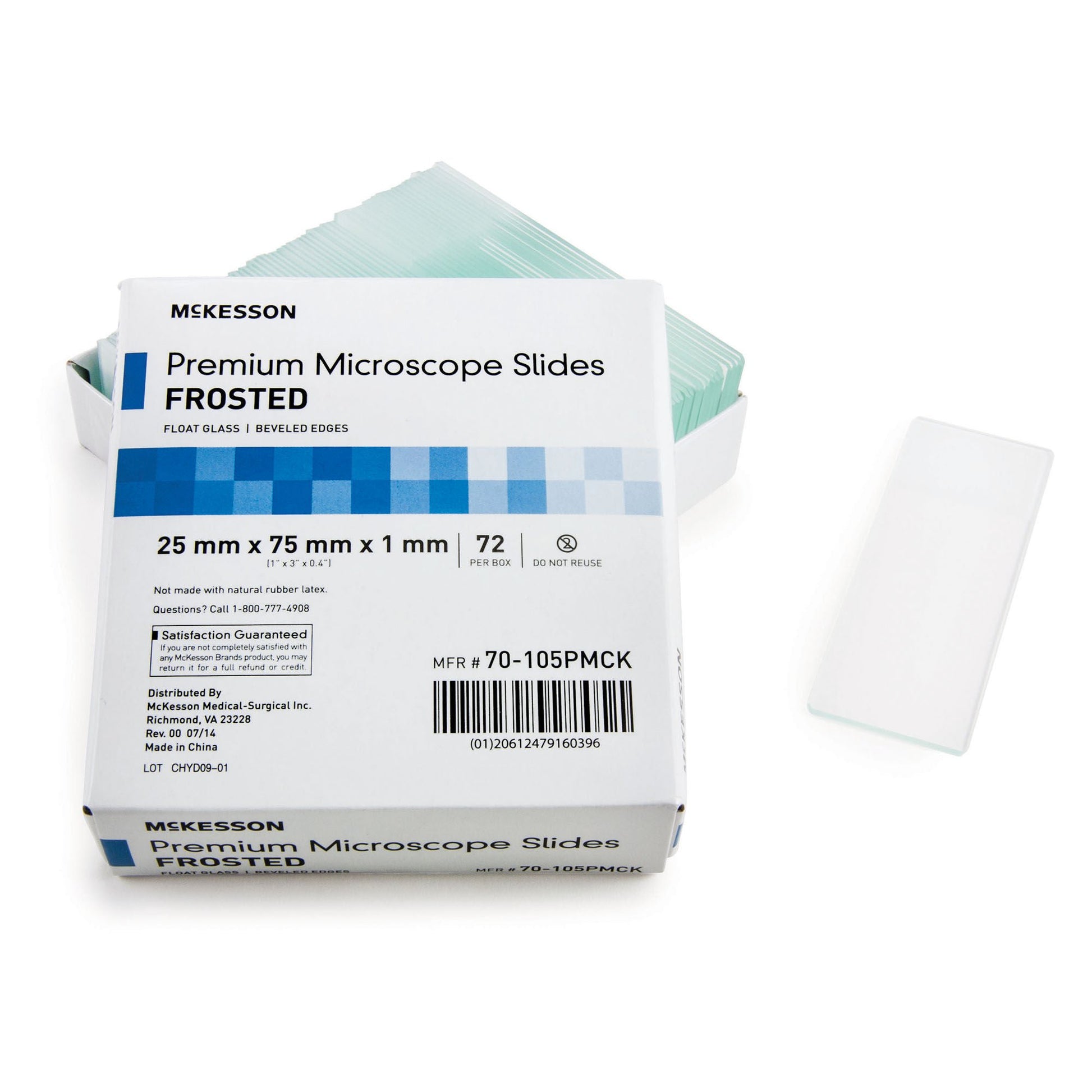 McKesson Premium Frosted Microscope Slide
