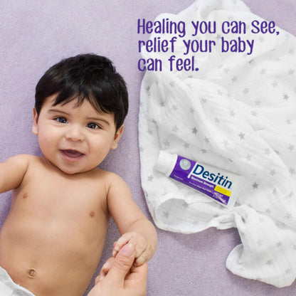Desitin® 40% Zinc Oxide Diaper Rash Ointment Maximum Strength Paste, Tube
