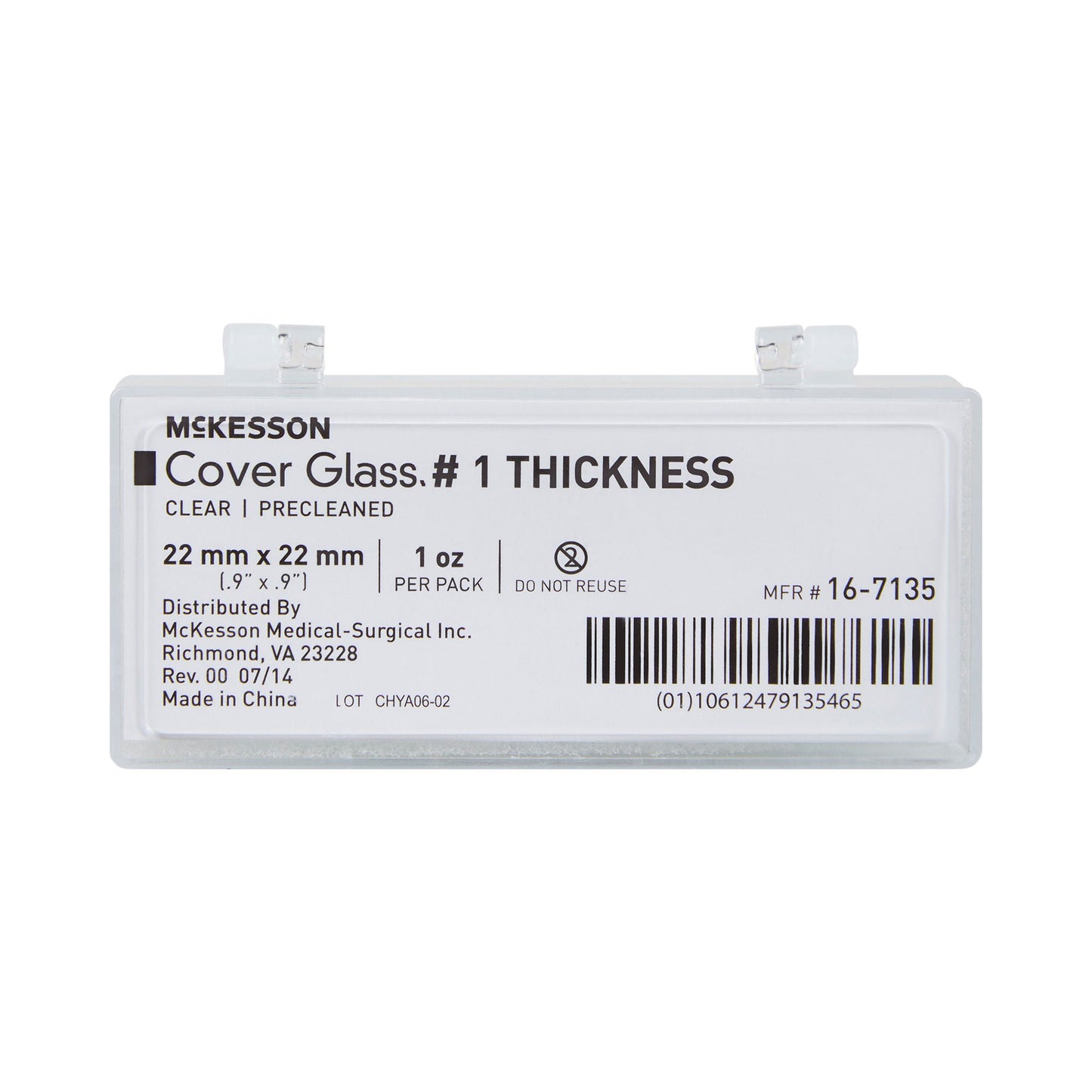 McKesson Cover Glass