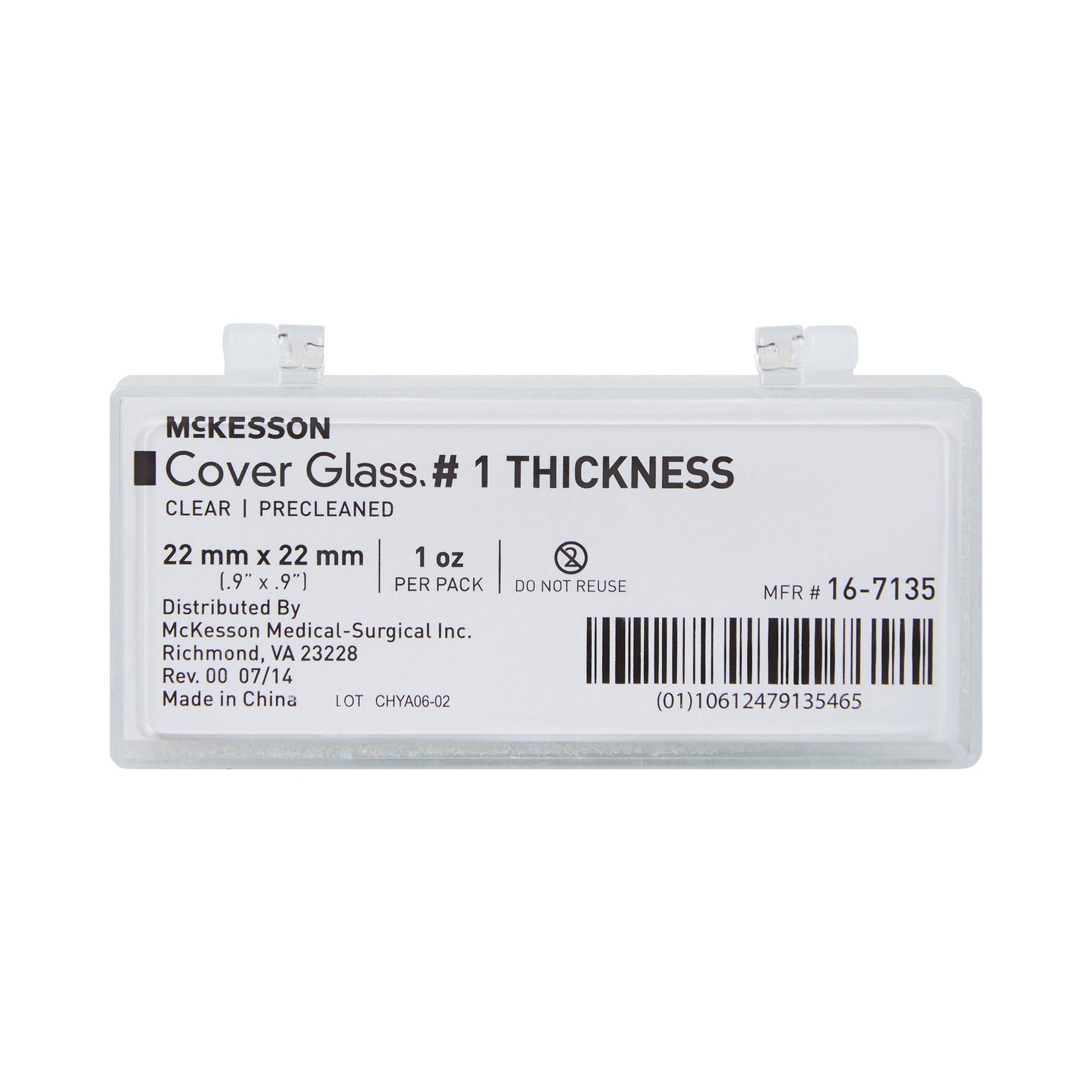 McKesson Cover Glass
