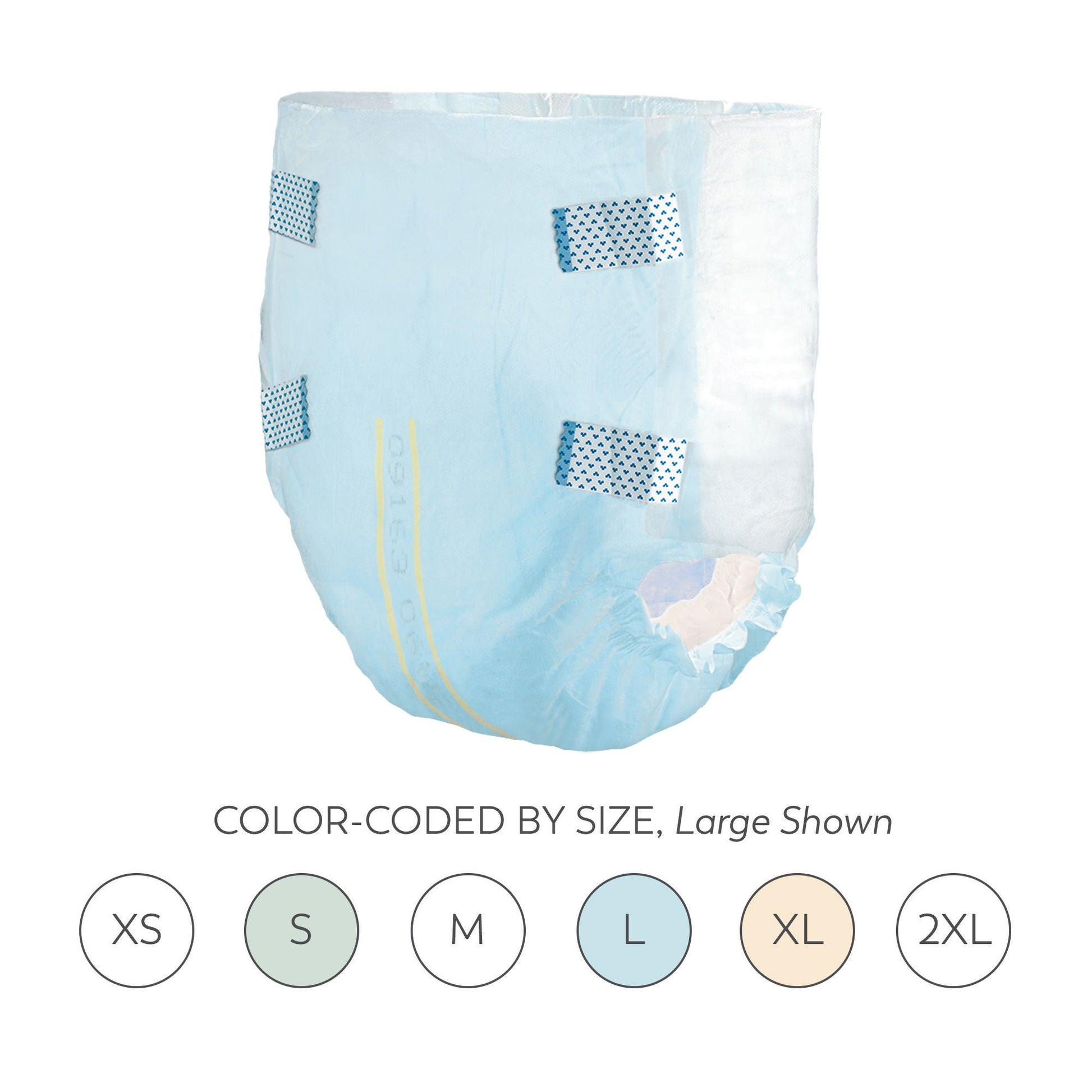 Tranquility® Essential Heavy Incontinence Brief, Extra Small
