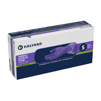 Purple Nitrile-Xtra™ Nitrile Exam Gloves, Purple - view 7