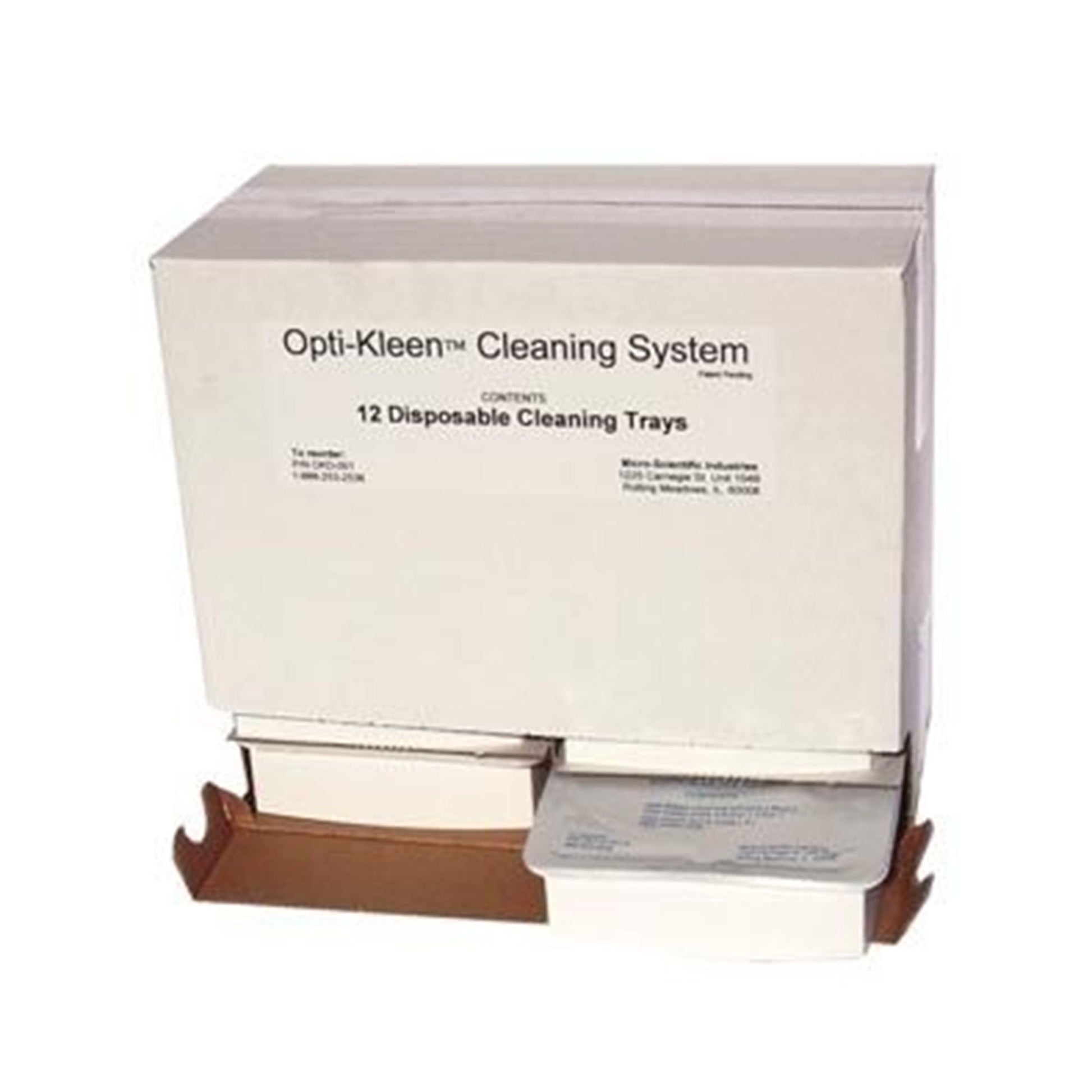 Opti-Kleen Blade Cleaning System 12 Disposable Cleaning Trays