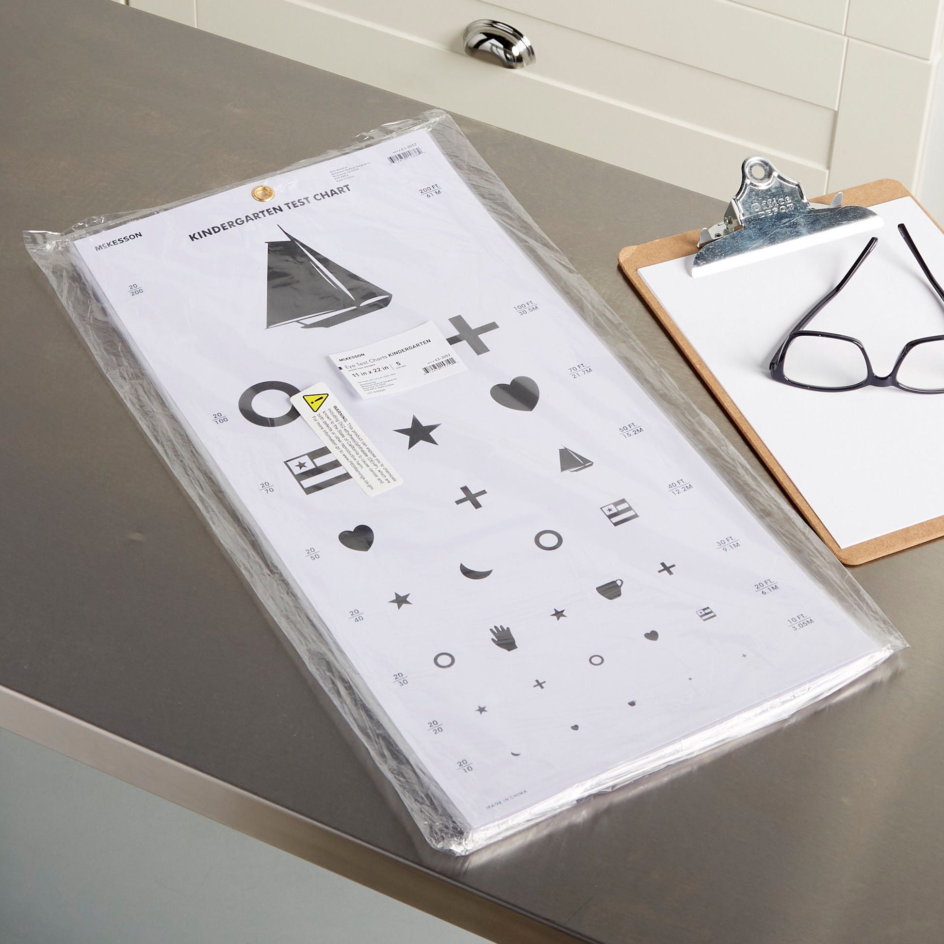 McKesson Preschool Eye Test Chart