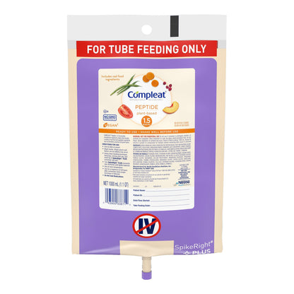 Compleat® Peptide Plant-Based 1.5 Tube Feeding Formula