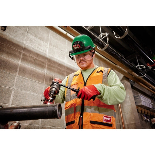 Milwaukee BOLT Eye Visor - Clear Dual Coat Lens (Compatible with Safety Helmets & Hard Hats) 48-73-1410
