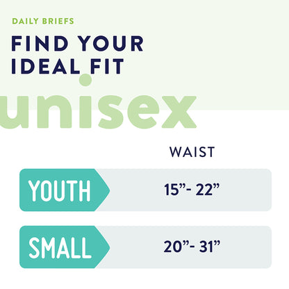 Prevail® Maximum Incontinence Brief, Extra Small (Youth)